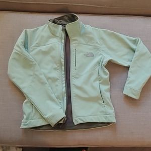 Green North Face Softshell